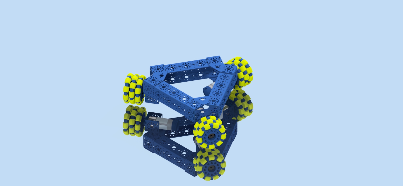 OMS全向轮机器人车